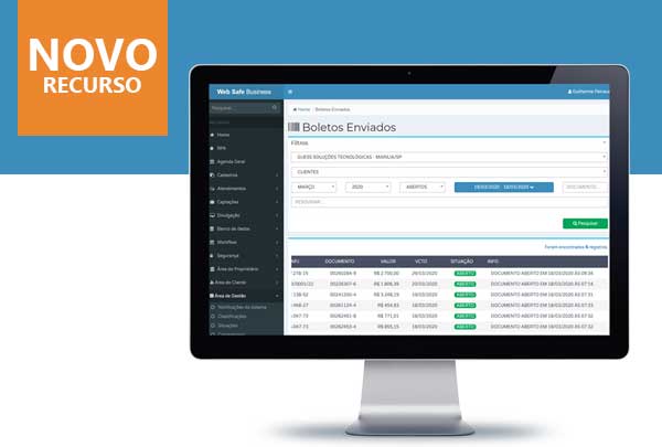 Novo Recurso - Controle de Envios